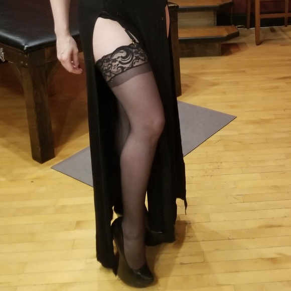 NWT Leg Ave Stay Up Thigh Highs OS (one size/small - Picture 2 of 5